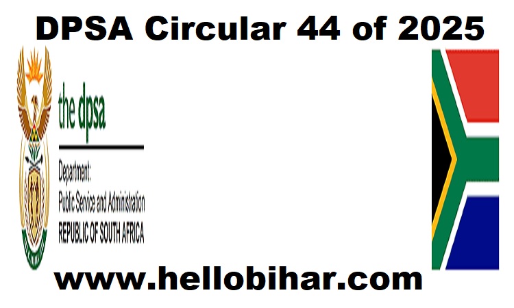DPSA Circular 44 of 2025