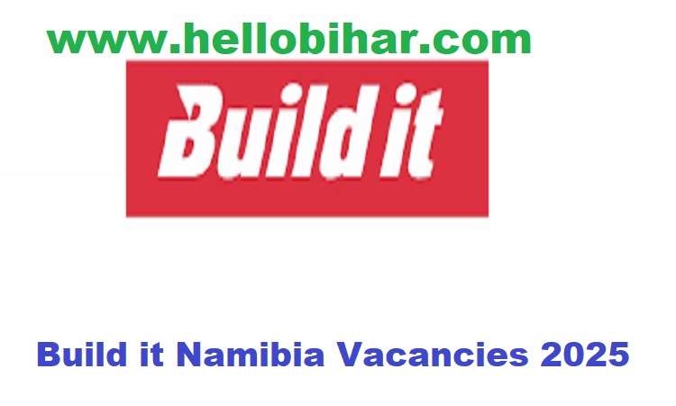 Build it Namibia Vacancies 2025