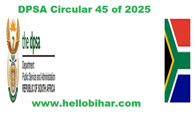 DPSA Circular 45 of 2025