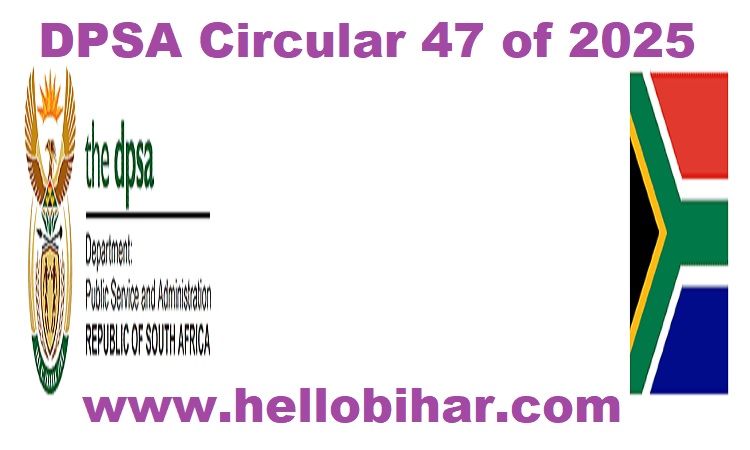 DPSA Circular 47 of 2025