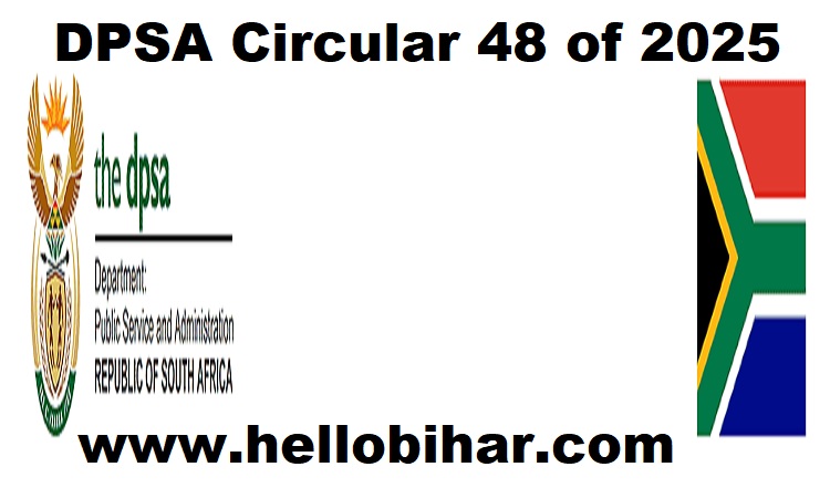 DPSA Circular 48 of 2025