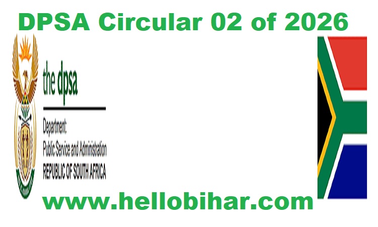 DPSA Circular 02 of 2026